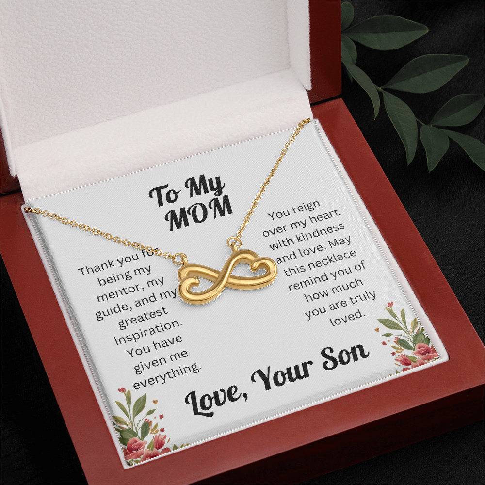 Endless Love Necklace - To Mom from Son 10