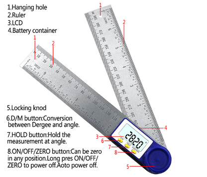 Electronic Digital Protractor