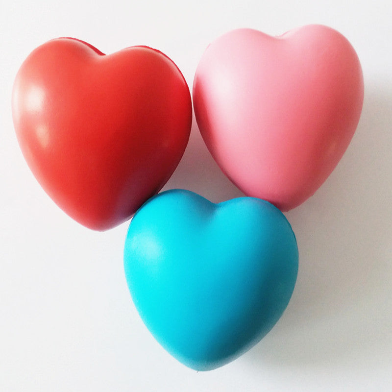 Foam Heart Stress Ball for Relaxation