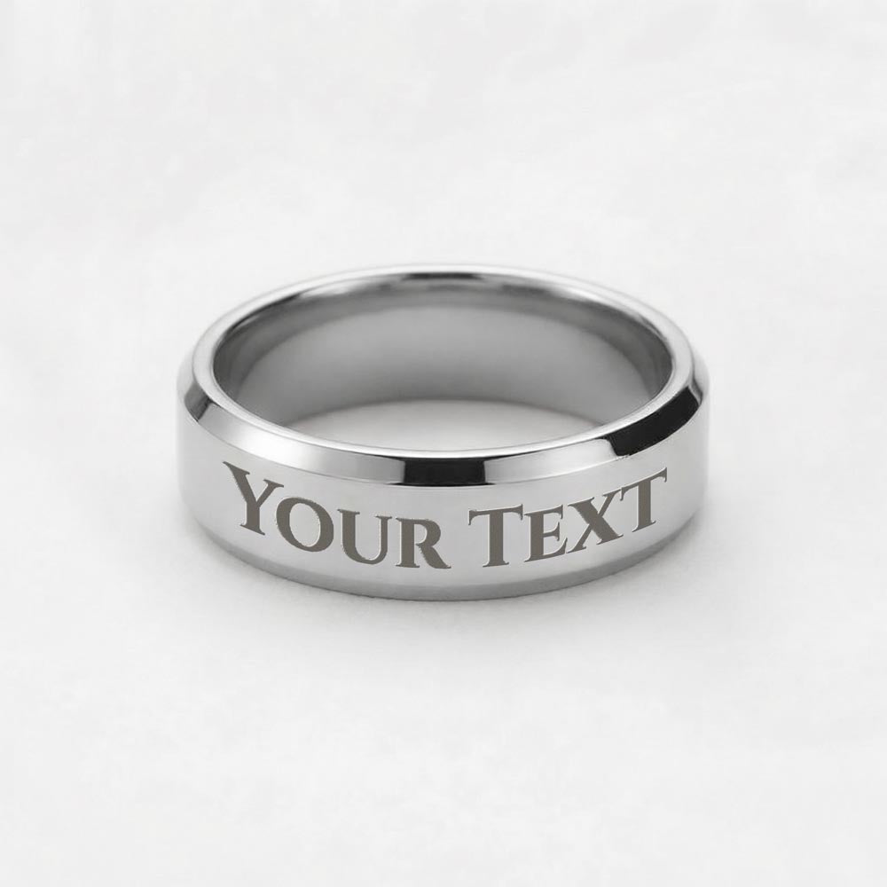 Graduation Engraved Mens Ring