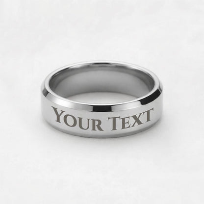 Graduation Engraved Mens Ring