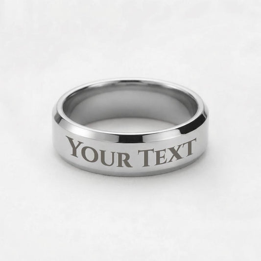 Graduation Engraved Mens Ring