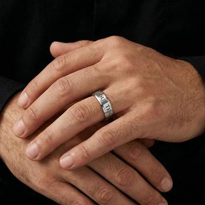 Graduation Engraved Mens Ring