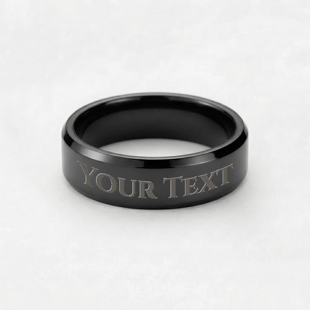 Graduation Engraved Mens Ring