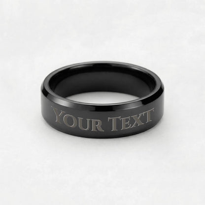 Graduation Engraved Mens Ring