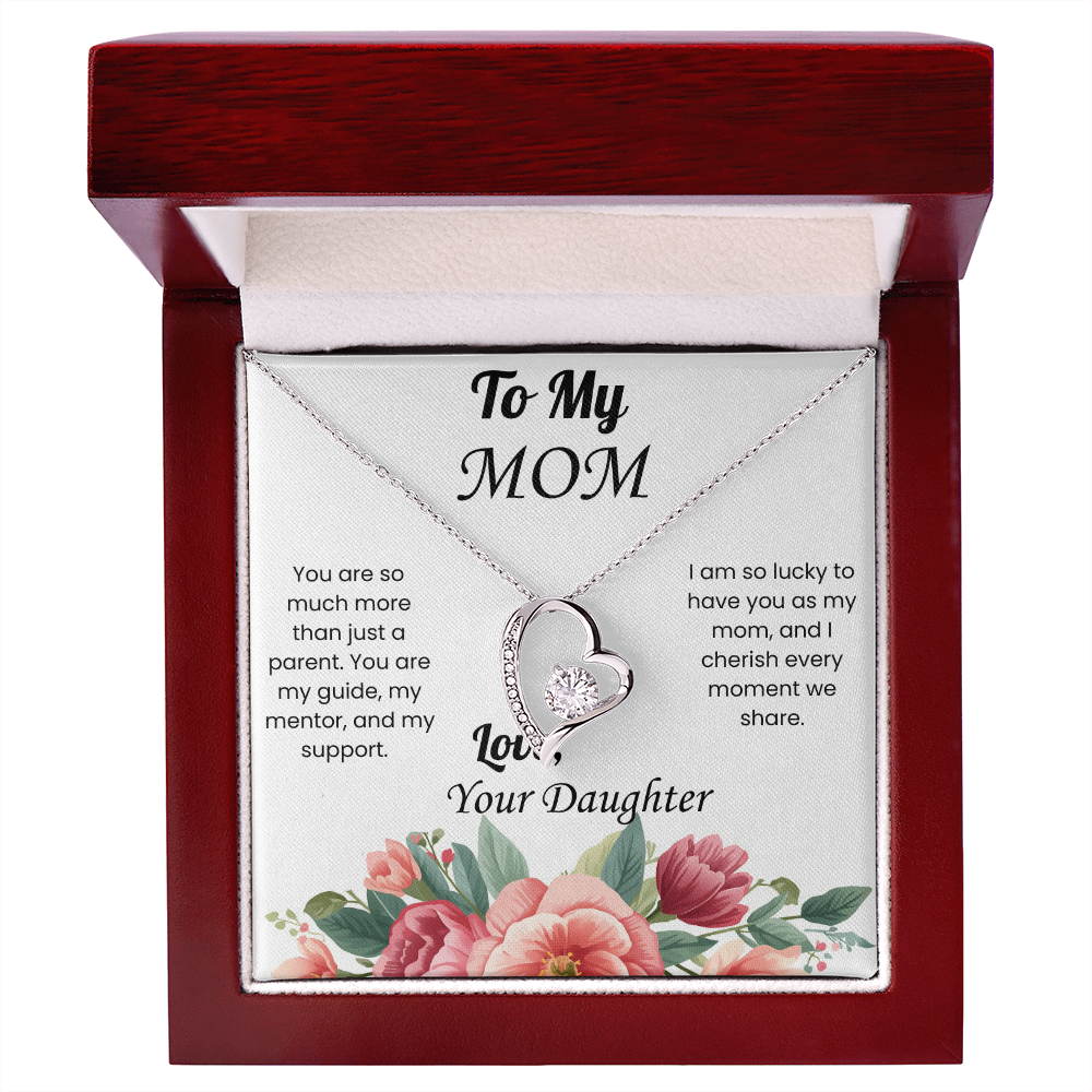 Forever Love Necklace for Mom from Daughter