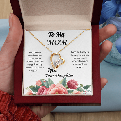 Forever Love Necklace for Mom from Daughter