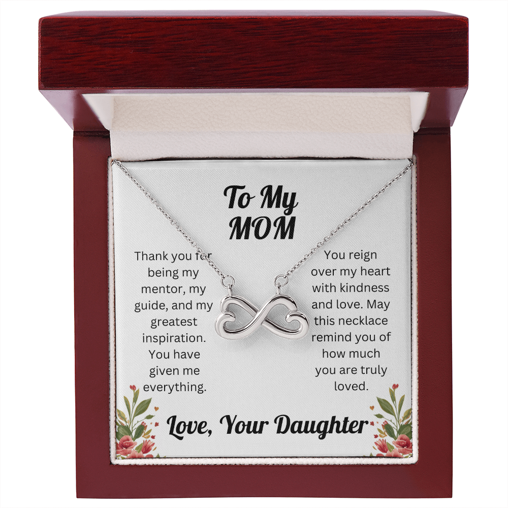 Endless Love Necklace - to Mom from Daughter 7