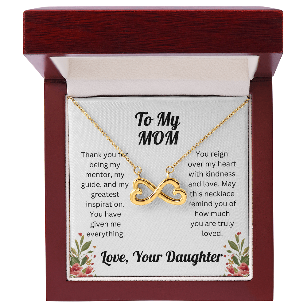 Endless Love Necklace - to Mom from Daughter 9