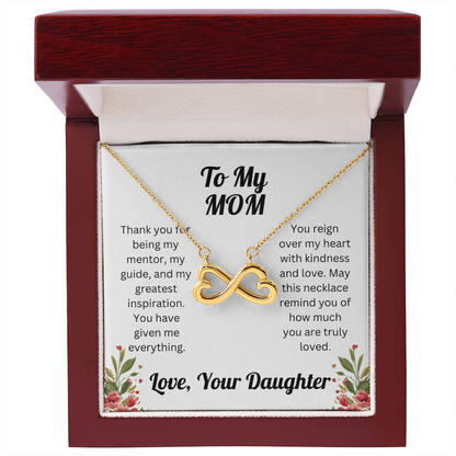 Endless Love Necklace - to Mom from Daughter 9