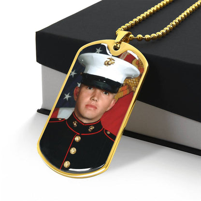 Dog Tag Necklace with Engraving