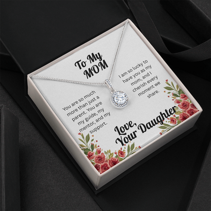 Dazzling Eternal Hope Necklace for Mom from Daughter