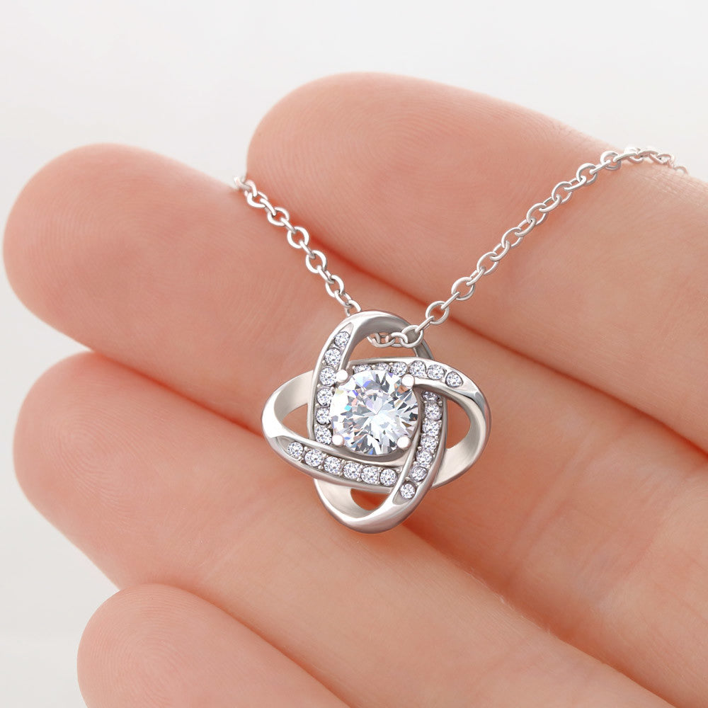 Love Knot Necklace for Mom from Son