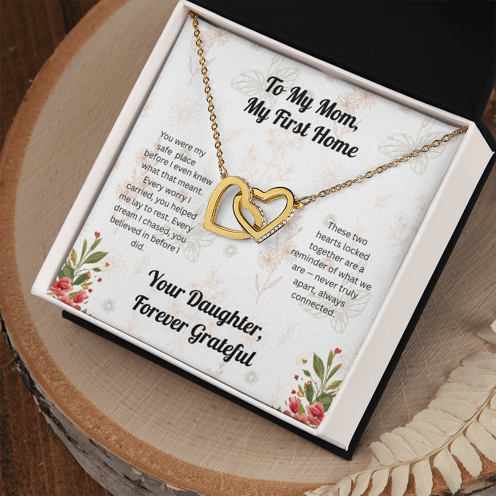 Interlocking Hearts necklace 2