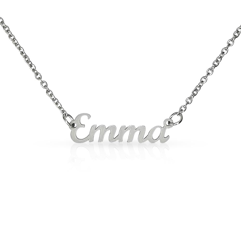 Custom Name  Necklace for Mom from Son