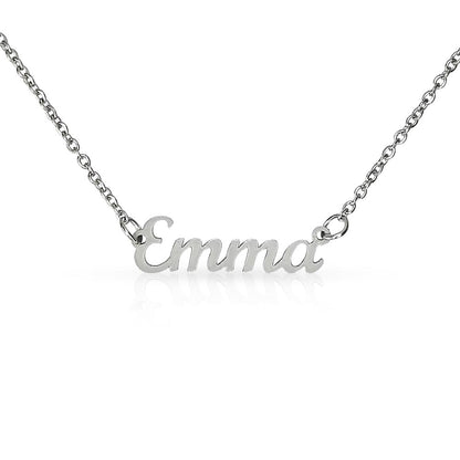 Custom Name  Necklace for Mom from Son