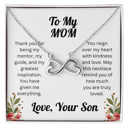 Endless Love Necklace - To Mom from Son