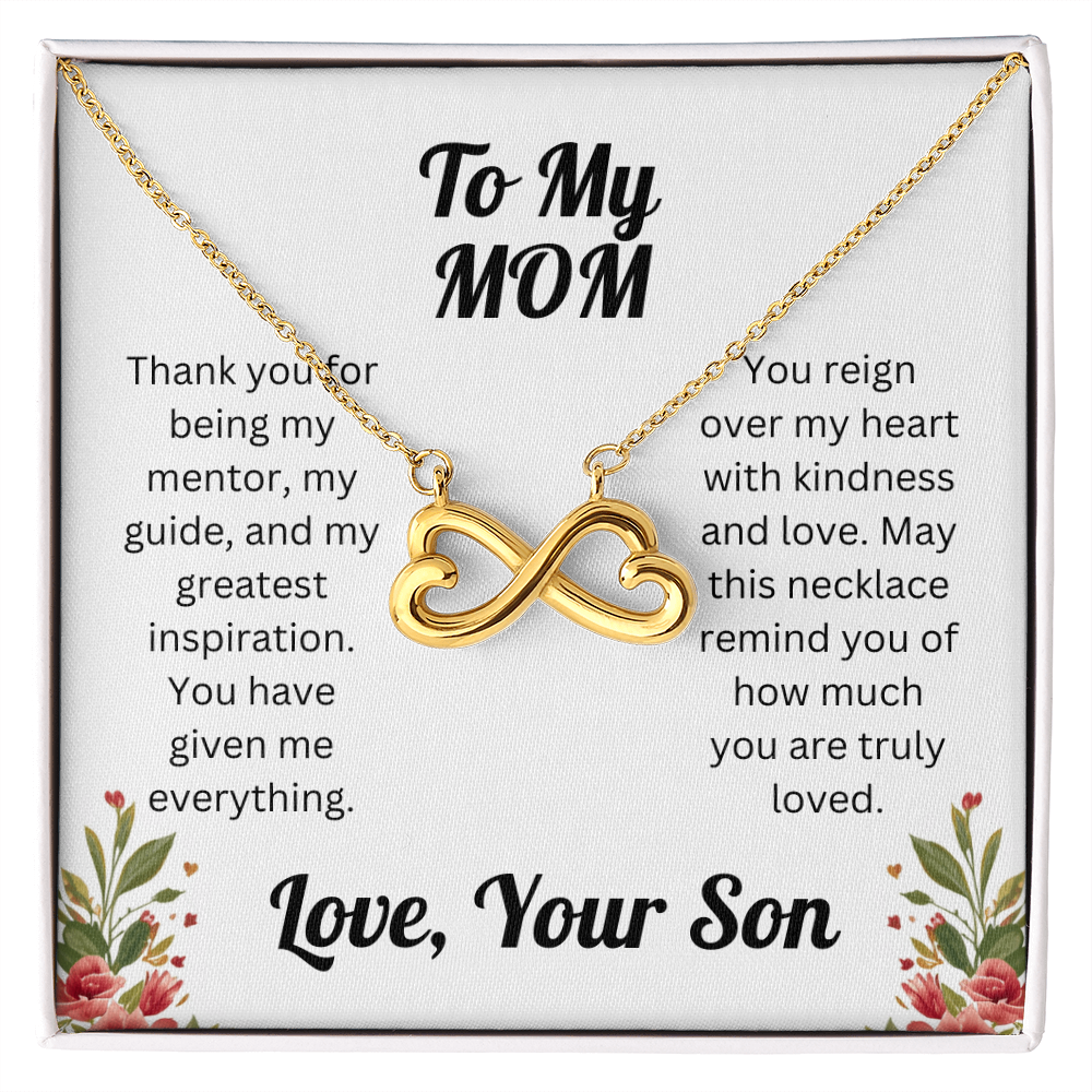 Endless Love Necklace - To Mom from Son 4