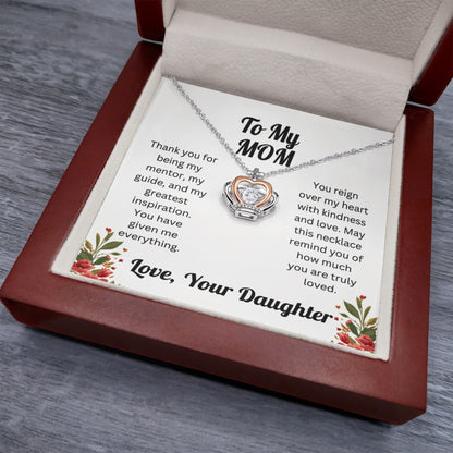 Crown Pendant Necklace
