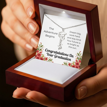 Graduation Name Necklace