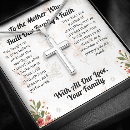 Artisan Cross Necklace 2