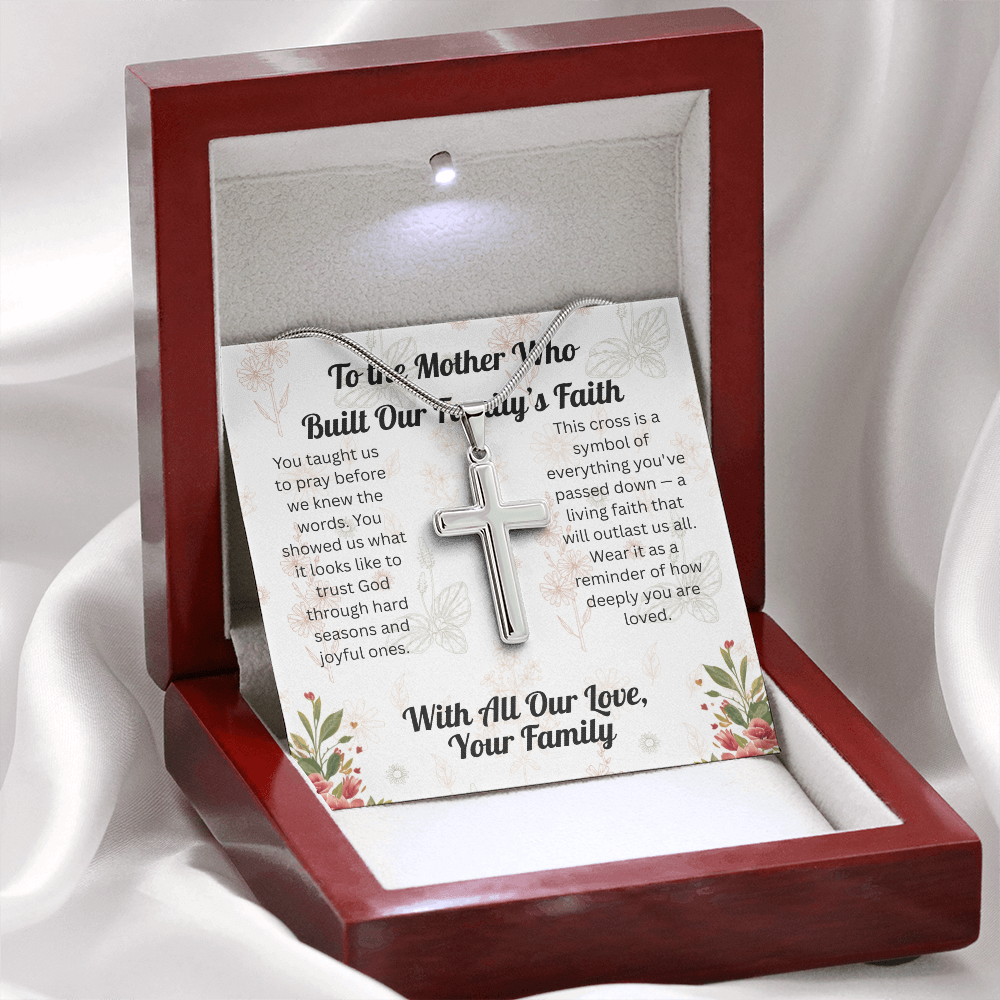 Artisan Cross Necklace 5